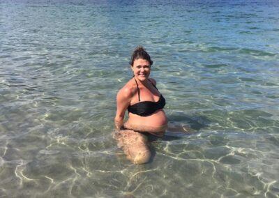 Awaiting baby's arrival