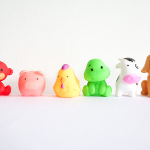 A choice of floaty toys