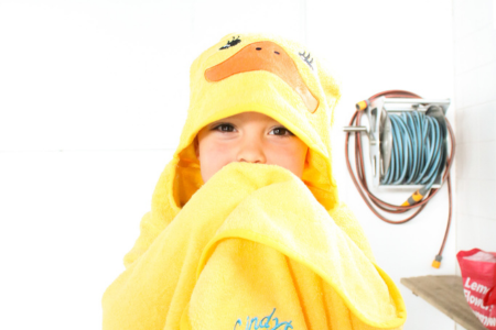 swimmingtowel Yellow Duck Wrap Baby Towel