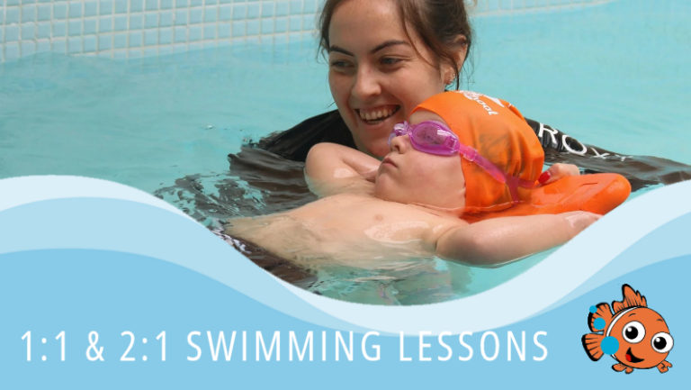Children's Small Group & Private Lessons in South London 1 to 1 and 2 to 1 swimming lessons