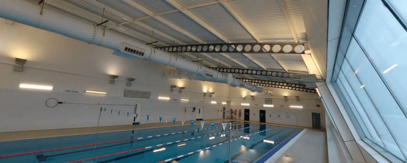 Swimming Pool at Ernest Bevin Academy Tooting London Balham Swimming Pool at Trinity Crescent