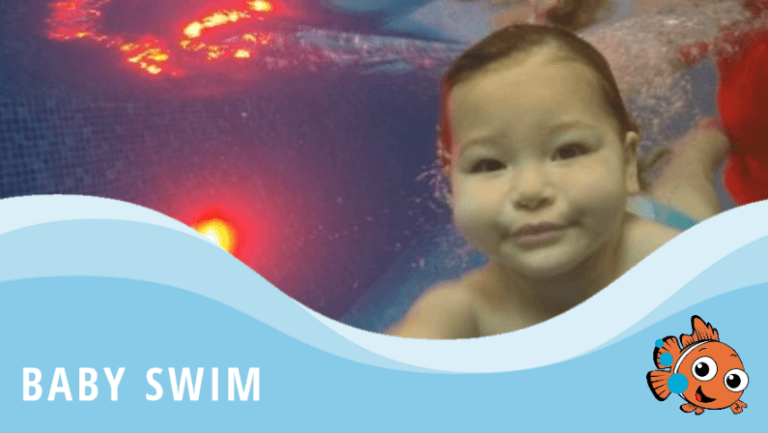 Baby swimming lessons