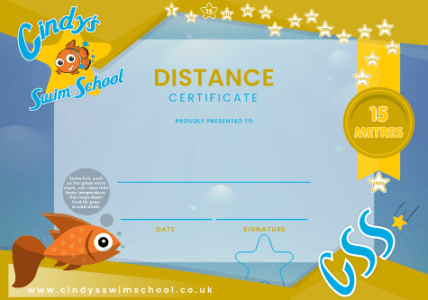 15m Distance certificate