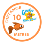 10 Metres Distance badge