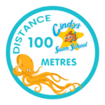 100 Metres Distance badge