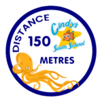 150 Metres Distance badge