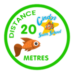 20 Metres Distance badge