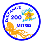 200 Metres Distance badge