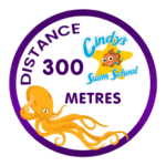 300 Metres Distance badge