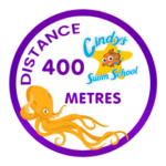 400 Metres Distance badge