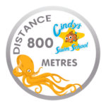 800 Metres Distance badge