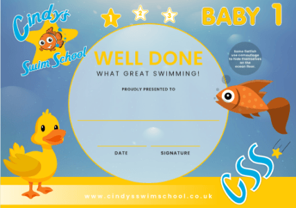 Baby 1 Certificate