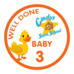 Cindys Swim School Baby 3 Badge