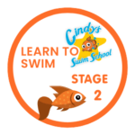 Cindy's Swim School Learn to Swim Stage 2 badge