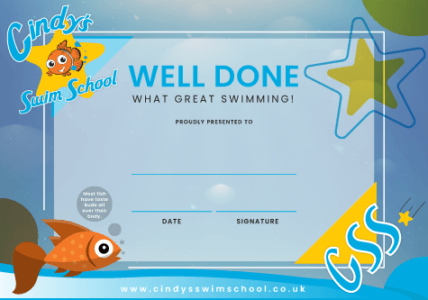 Well done certificate