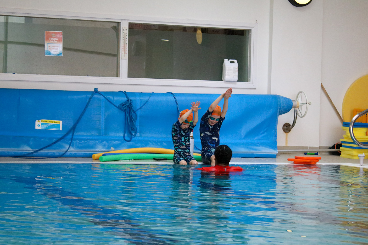 Brixton swimming pool at Van Gogh Primary School infants
