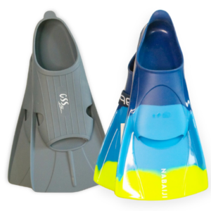 Short fin flippers