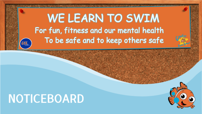 Swimming Noticeboard