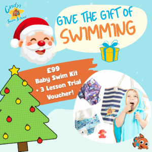 Baby Swim Kit and 3 Lesson Trial Swimming Voucher