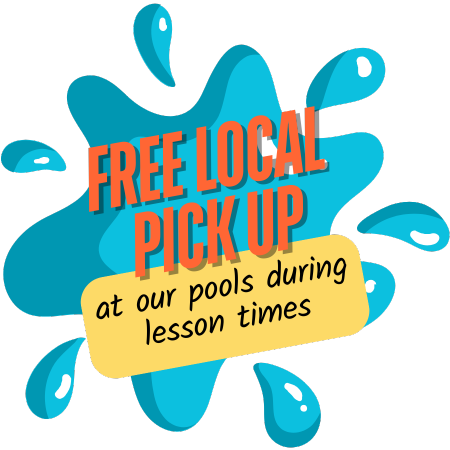 Free local pick up at our pools