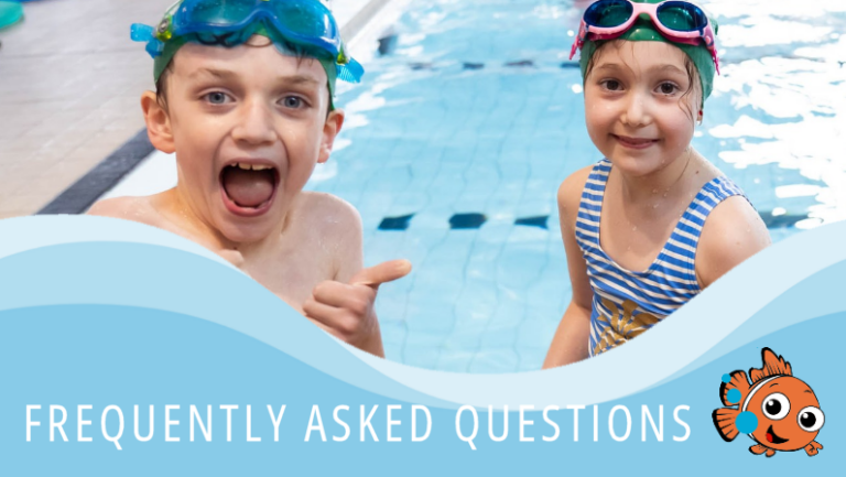 Kids enjoying lessons at Cindy's Swim School. Our Frequently asked questions at Cindy's Swim School